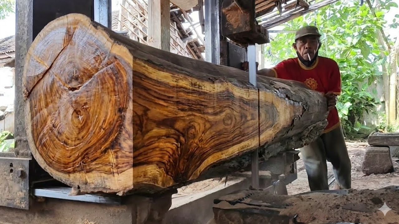 The Moments of the Unveiling of a Natural Masterpiece 