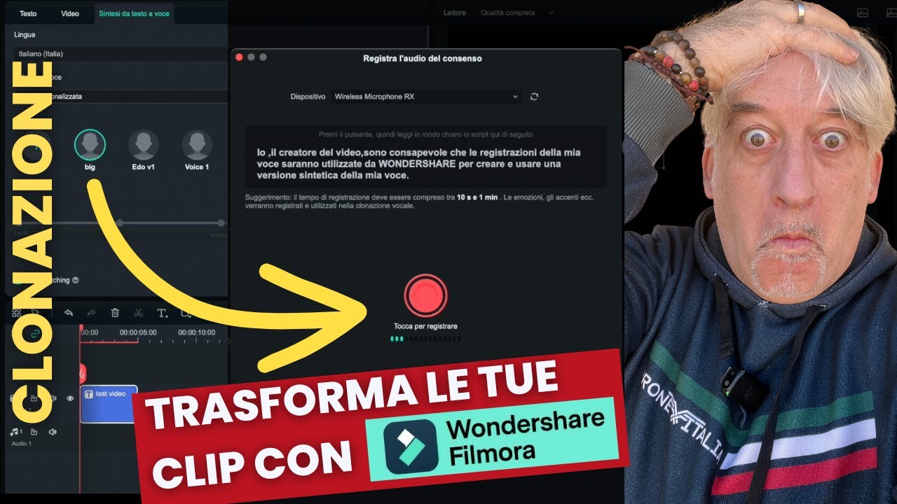 Clonare la Voce con Filmora: Trasforma i Tuoi Video con Tecniche Avanzate!