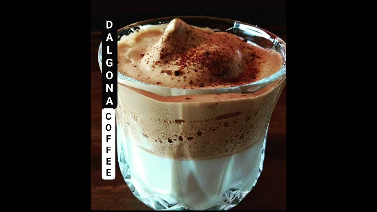 Dalgona Coffee - Very easy and simple recipe to make Dalgona Cold Coffee