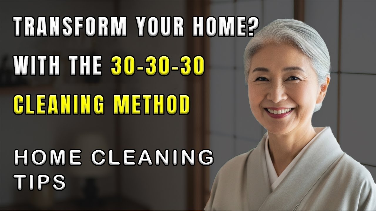 Say Goodbye to Clutter  Try the 30-30-30 Cleaning Method and Transform Your Home Today