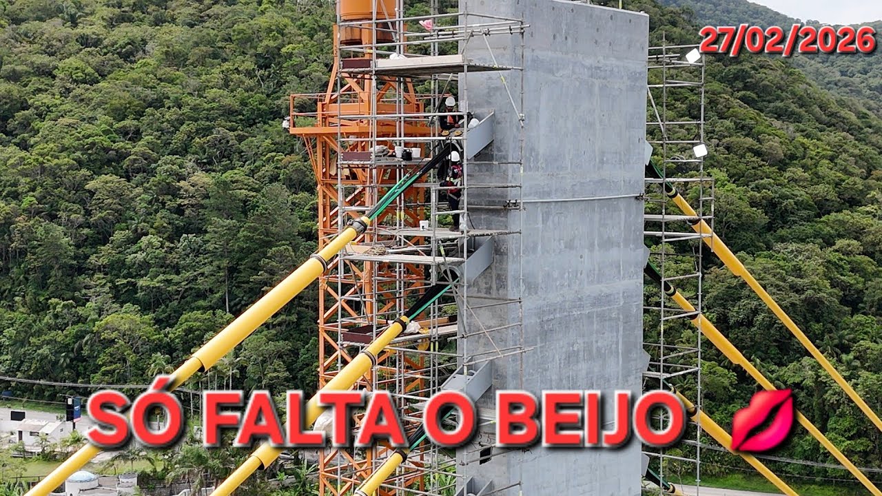 Atualizando as Obras da Ponte de Guaratuba - PR