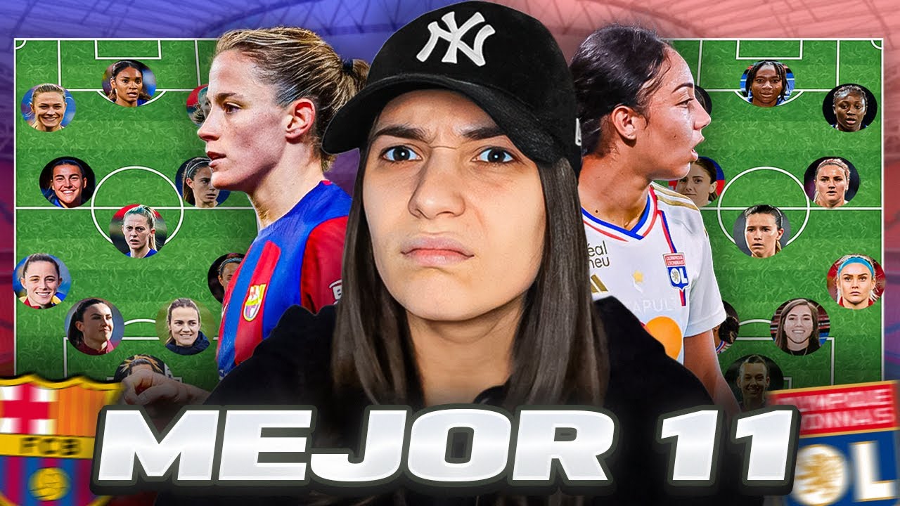 🤔📝QUIÉN TIENE MEJOR EQUIPO? (11 Barça VS 11 Lyon)