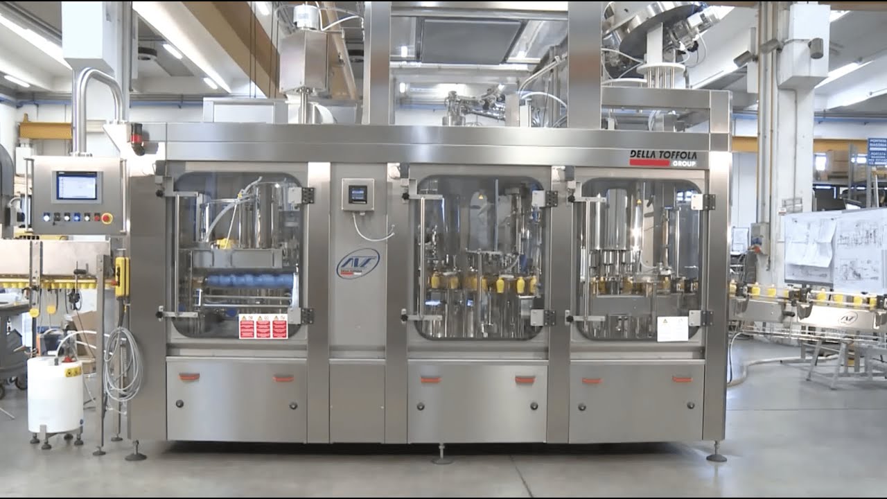 AVE TECHNOLOGIES UNIBLOC Bottling Line for lemon juice
