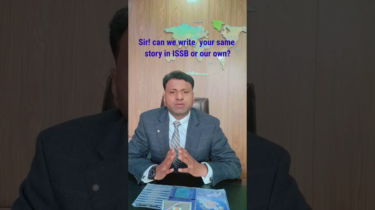 Can we write  your same story in ISSB or ower own | Picture story test | 