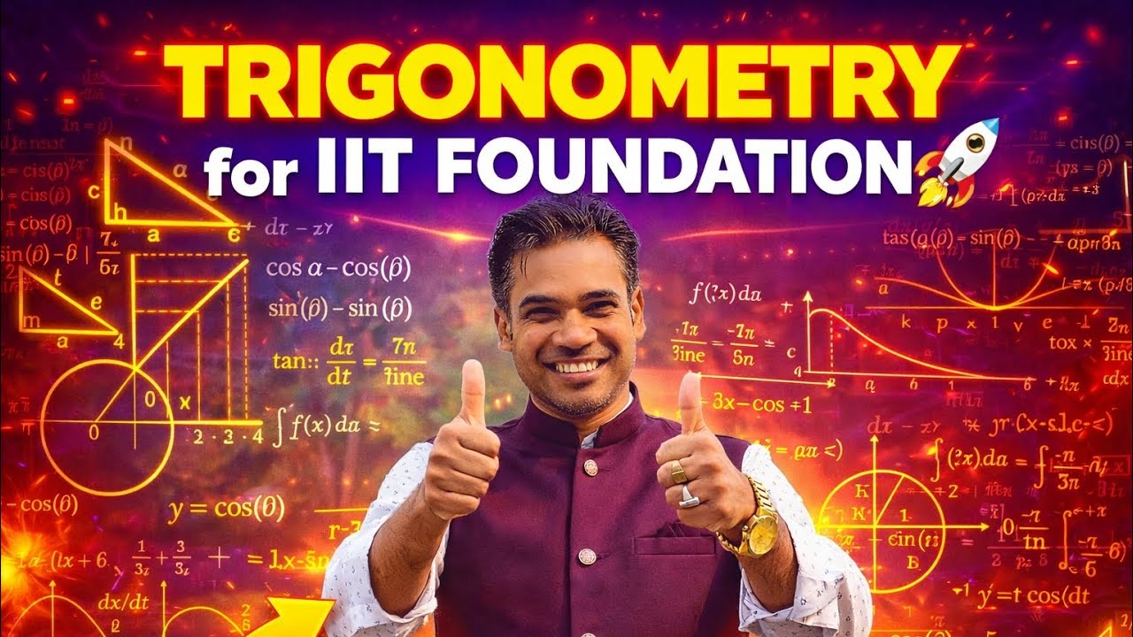 Fast & Smart Trigonometry PYQs for IIT Aspirants#viral #education#iit#jee#jeemains#ssc#sscgd#nda#cds