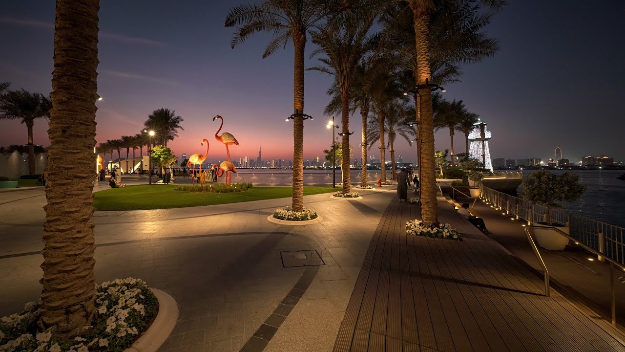 JBR Walk Dubai. Вечерняя прогулка по JBR в Дубае (Июнь 2025)