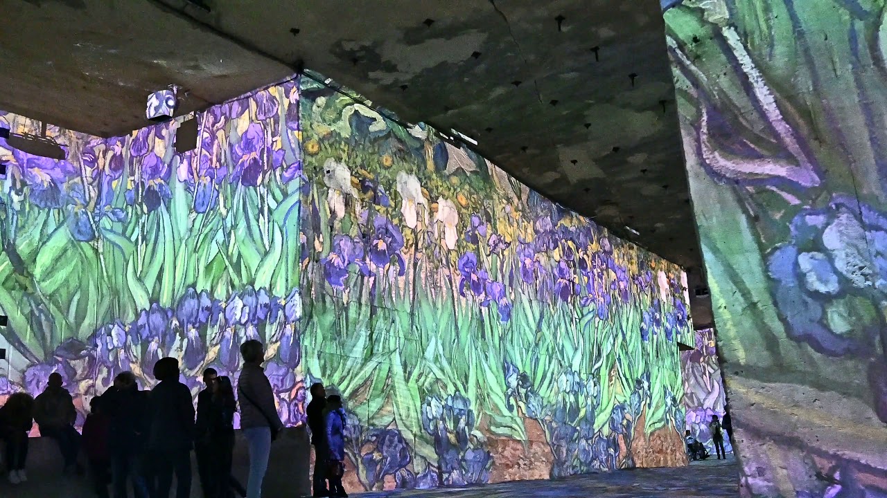 Van Gogh, Carrières de Lumières à Baux-de-Provence