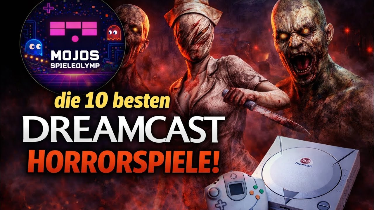 Die für mich 10 besten Dreamcast Horrorspiele!