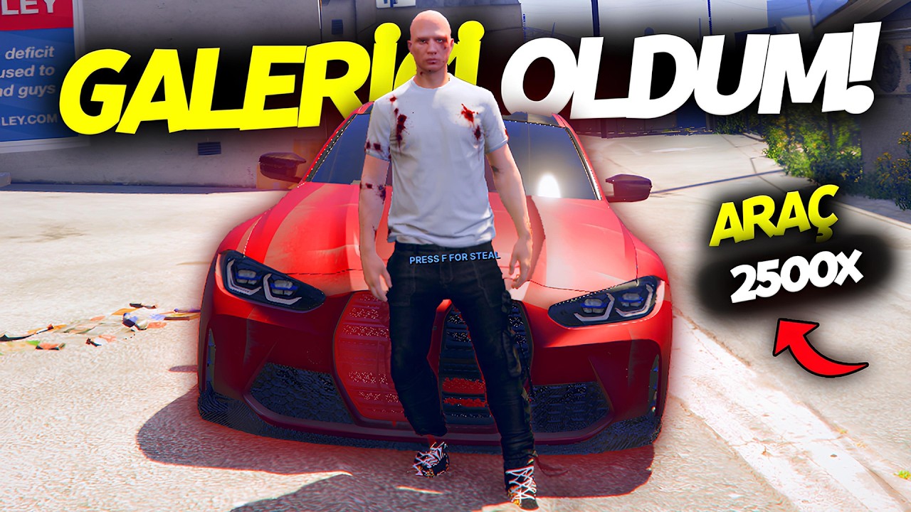 Hileyle Galerici Olup Tüm Sunucuyu Dolandırdım! (Fivem Hile Troll)