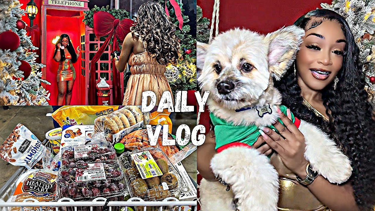 DAILY VLOG- Vlogmas +Christmas Shoot +Ending Friendships +December Grocery Haul +Braces Appointment 