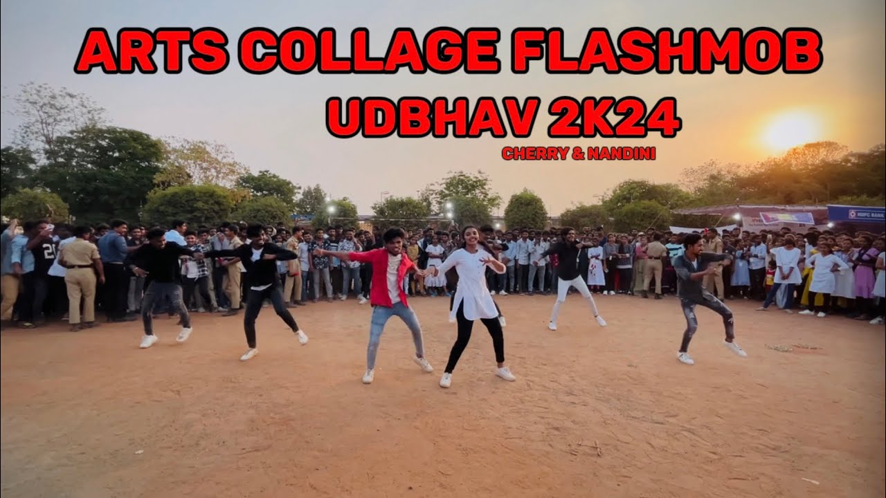 Udbhav flashmob | Rajahmundry | arts collage |cherrystylish | government degree collage Rajahmundry