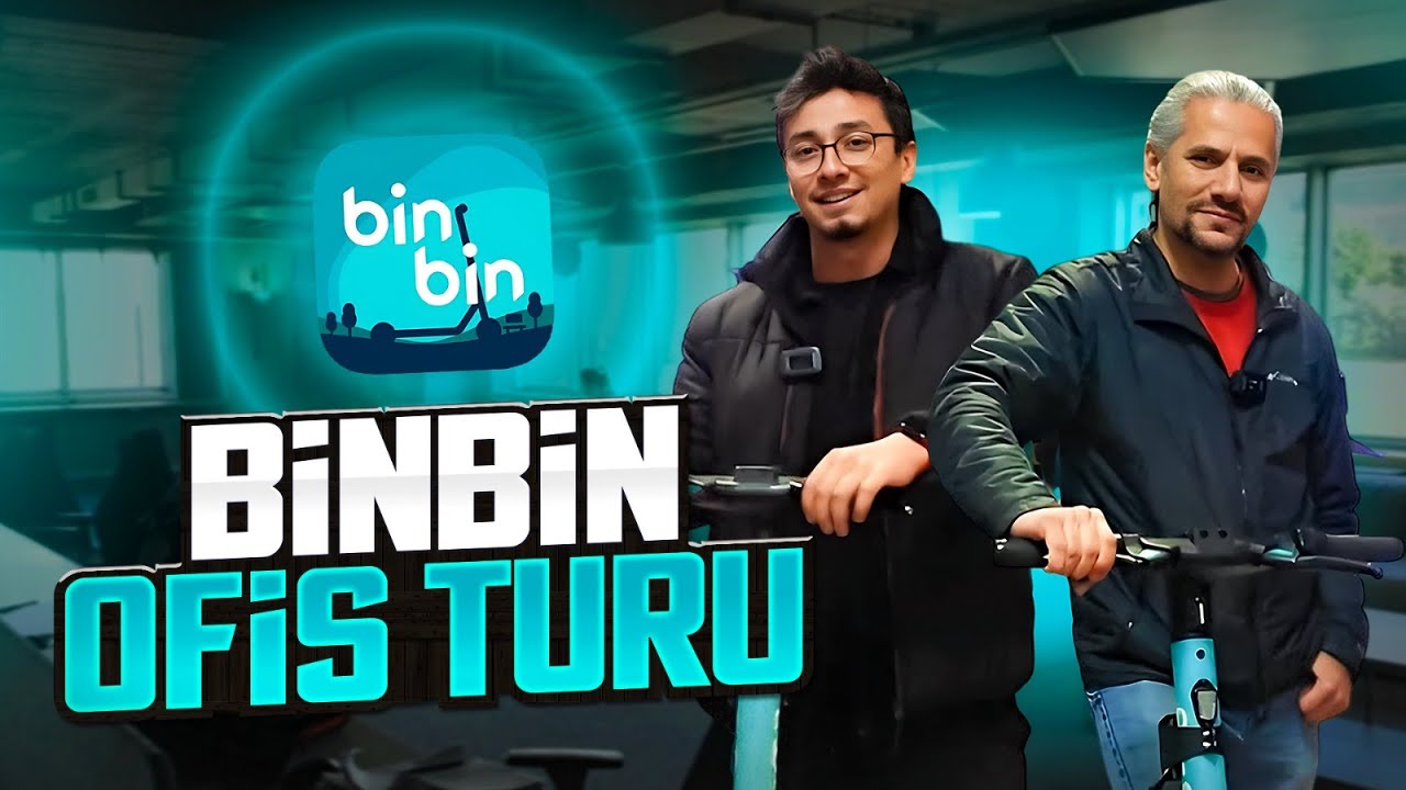 Elektrikli scooterlarıyla tanınan BinBin'in ofisini gezdik!