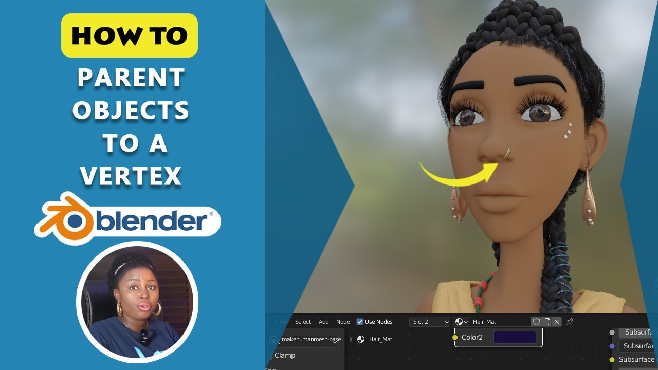 How To Parent Objects to a Vertex In Blender