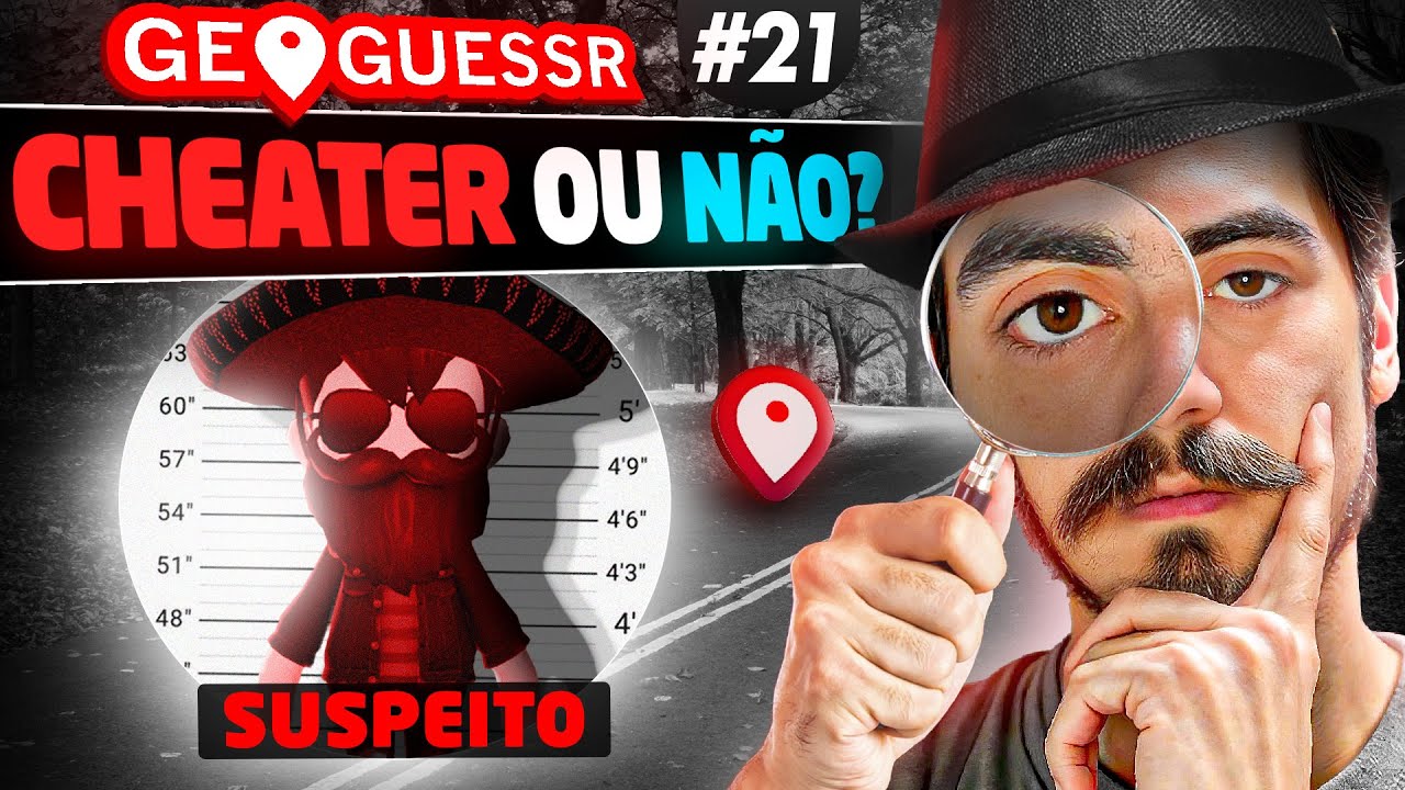 VIGIANDO E PUNINDO SUSPEITOS DAS RANQUEADAS!! - Cheater ou Não #21 - GeoGuessr