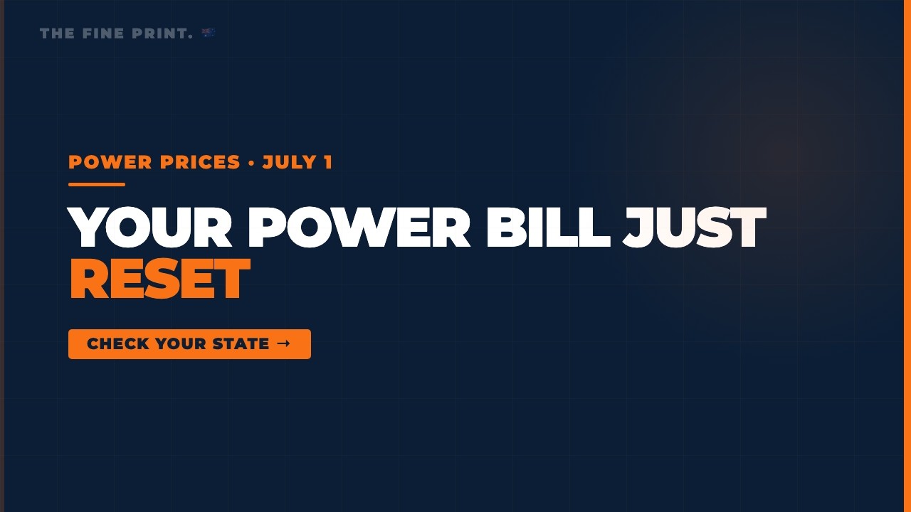 Electricity Prices Reset July 1 &mdash; Is Your State Up or Down? (Every State Compared) 🇦🇺