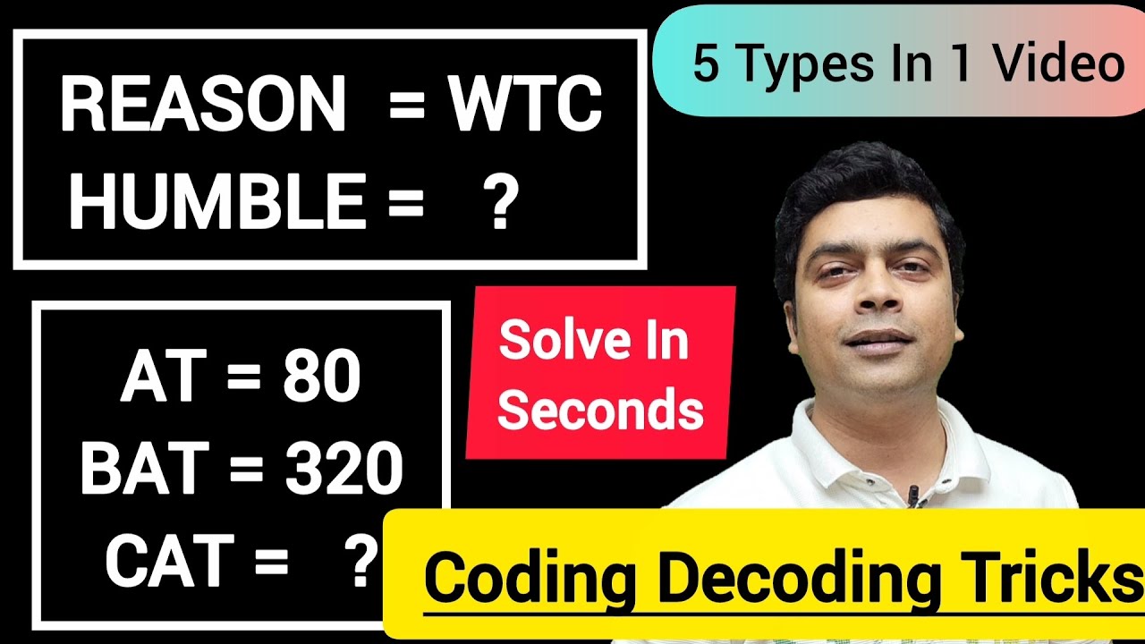 Coding Decoding Tricks | Reasoning Tricks | Maths Tricks | imran sir maths