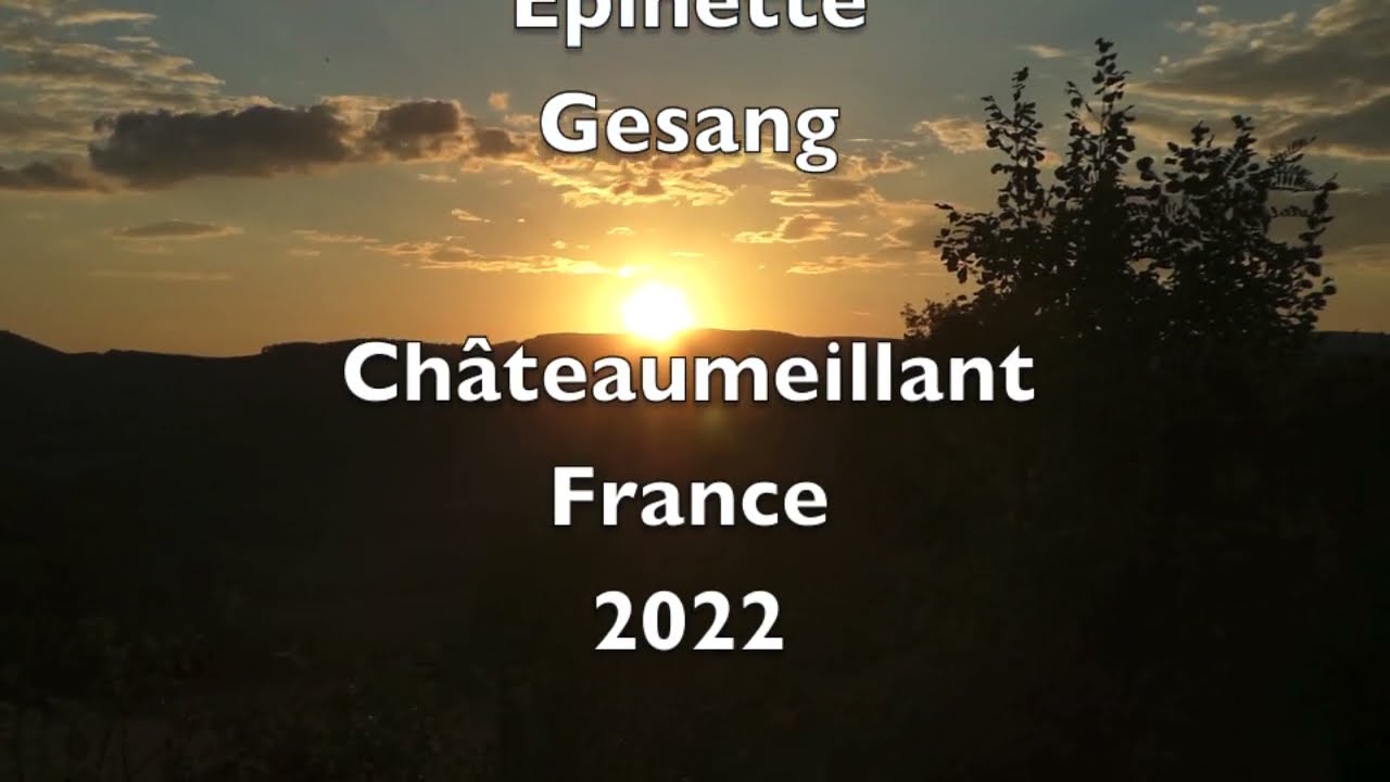 Mystische Kl&auml;nge in Chateaumeillant  - France - mit Roland & Ailyn Kroell