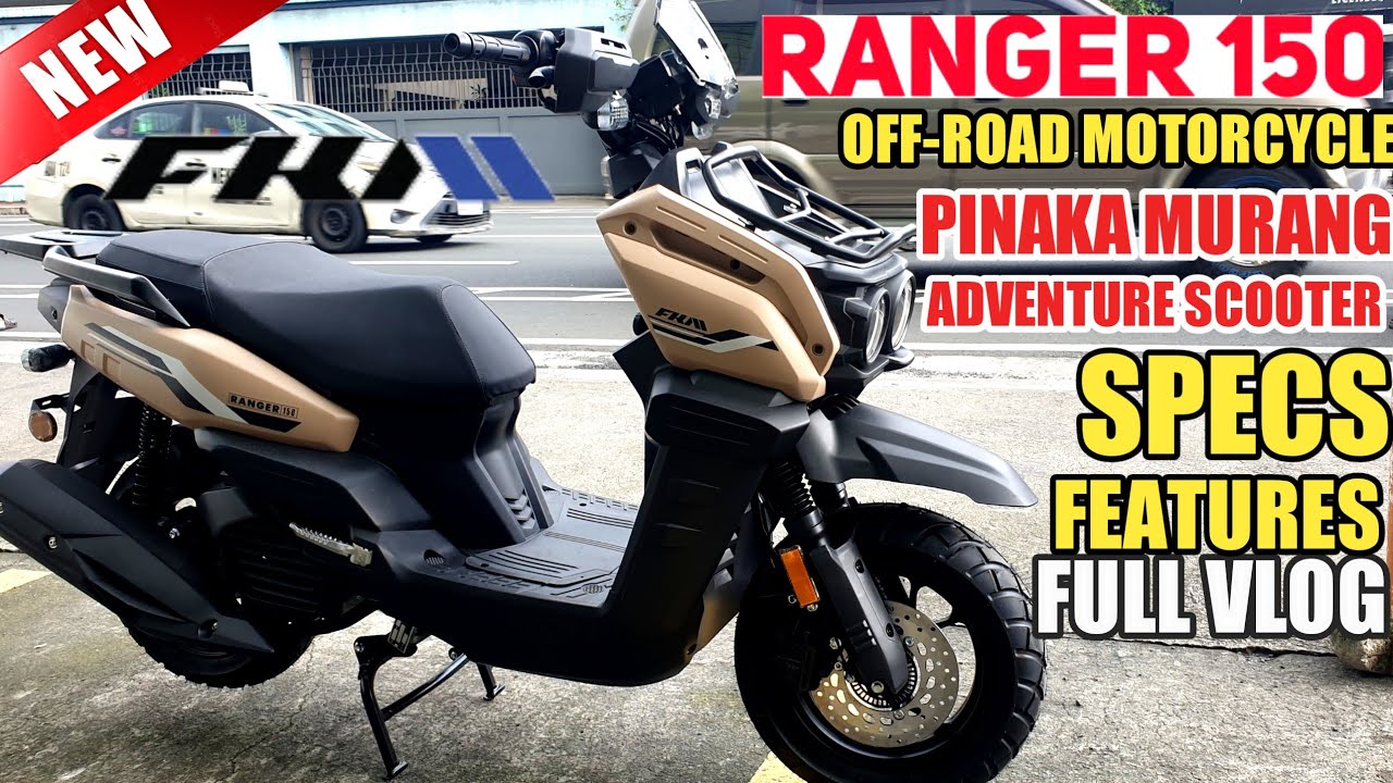 RANGER 150 ANG BAGONG OFF-ROAD MOTORCYCLE SA PILIPINAS MURA NA SOLID PA ANG FEATURES AT ENGINE