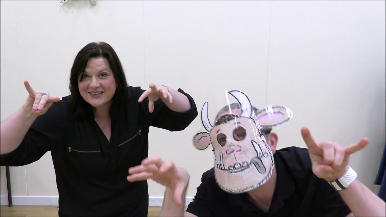 'The Gruffalo Song' MAKATON signing with Rachel (MAKATON TUTOR)