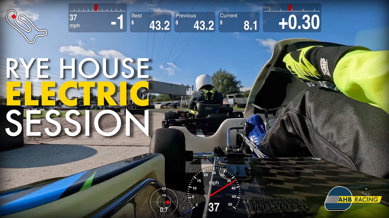 TKZ - now FAT Karting League - Rye House Circuit Session - Electric Kart - 4K Onboard Track GoPro