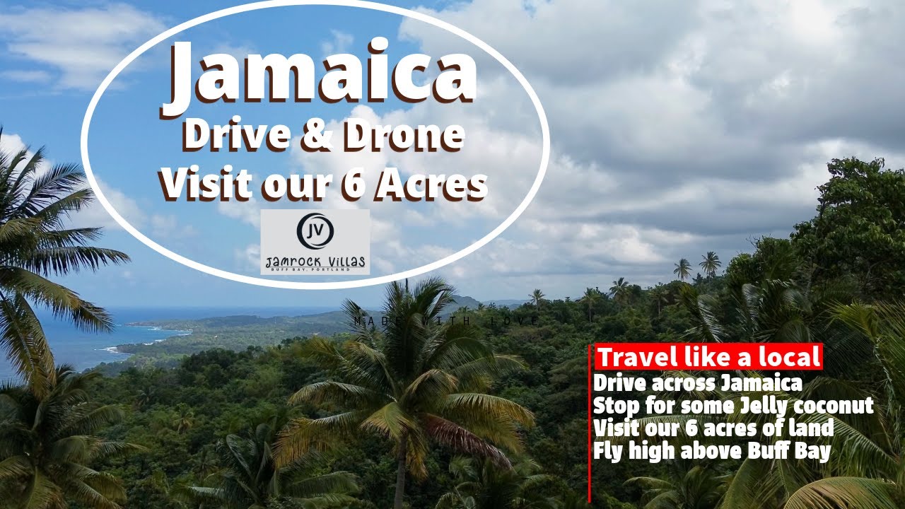 Stunning Portland,Jamaica: Epic Drive and Drone Views