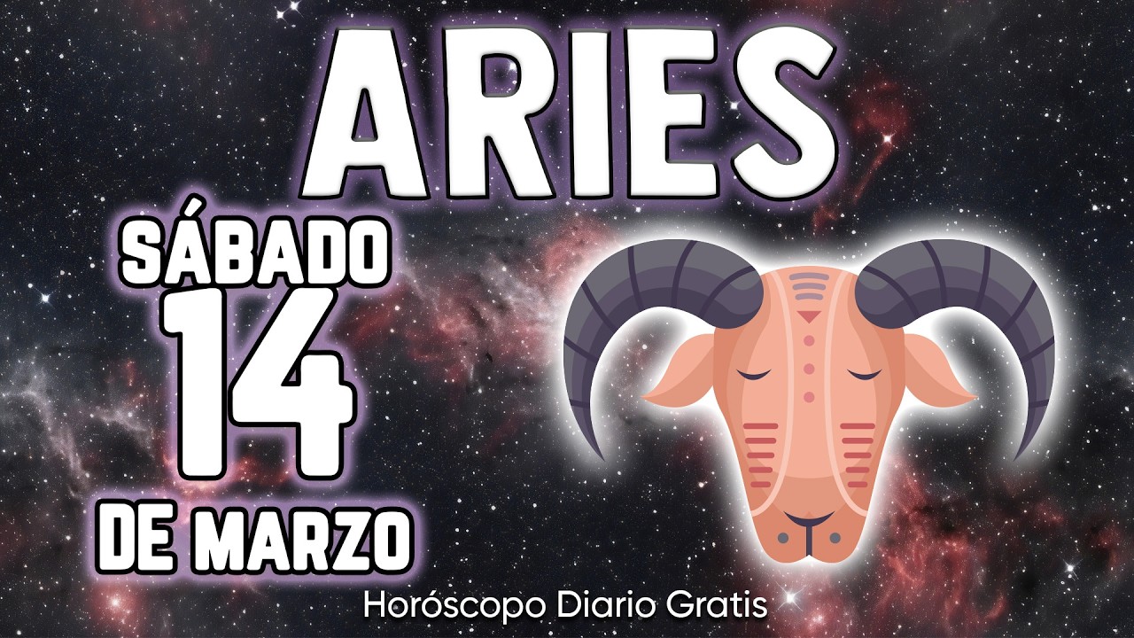 🛐LLEGÓ EL GRAN MOMENTO! DIOS TE PREMIA😇🎁 aries ♈ Horóscopo diario 14 DE MARZO 2026 🔮horóscopo de hoy