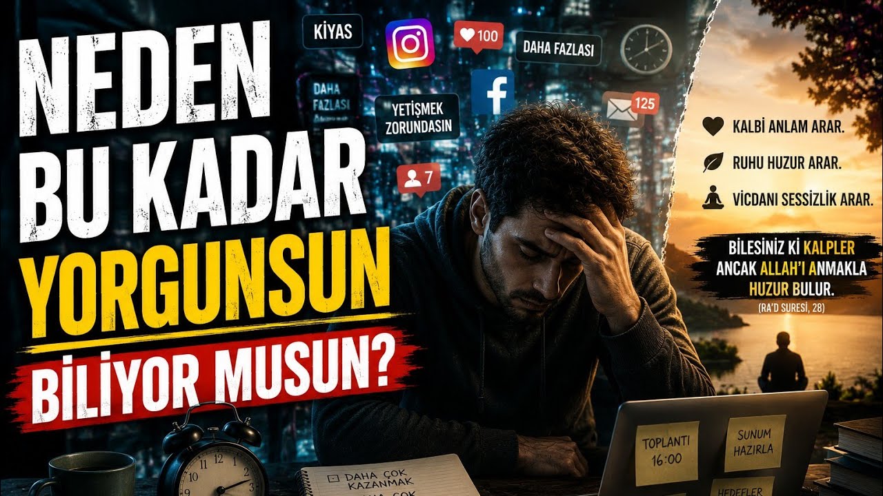 Neden bu kadar yorgunsun biliyor musun? Dervişin Günlüğü