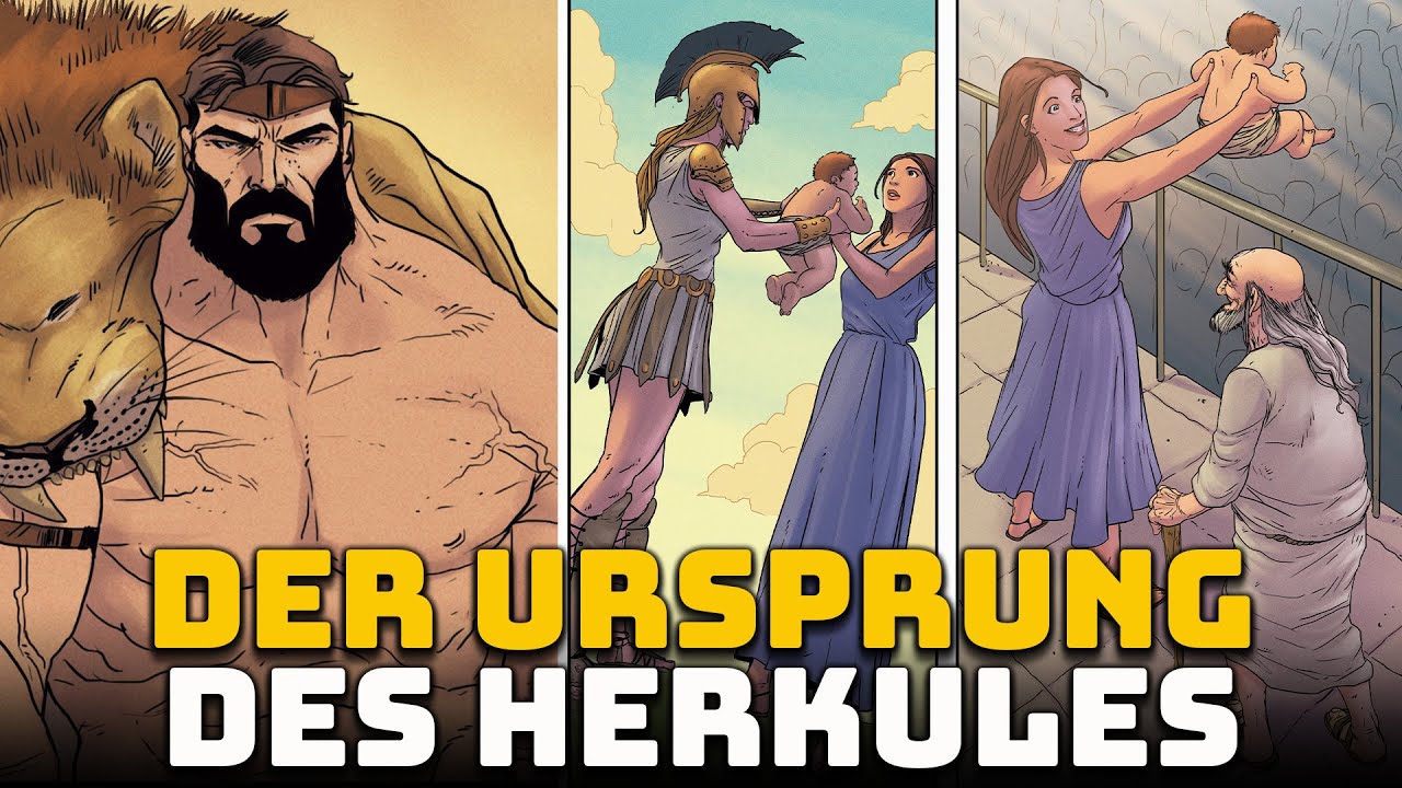 Die Geburt des Herkules: Der Größte Held der Griechischen Mythologie - Die Aufgaben des Herkules #1