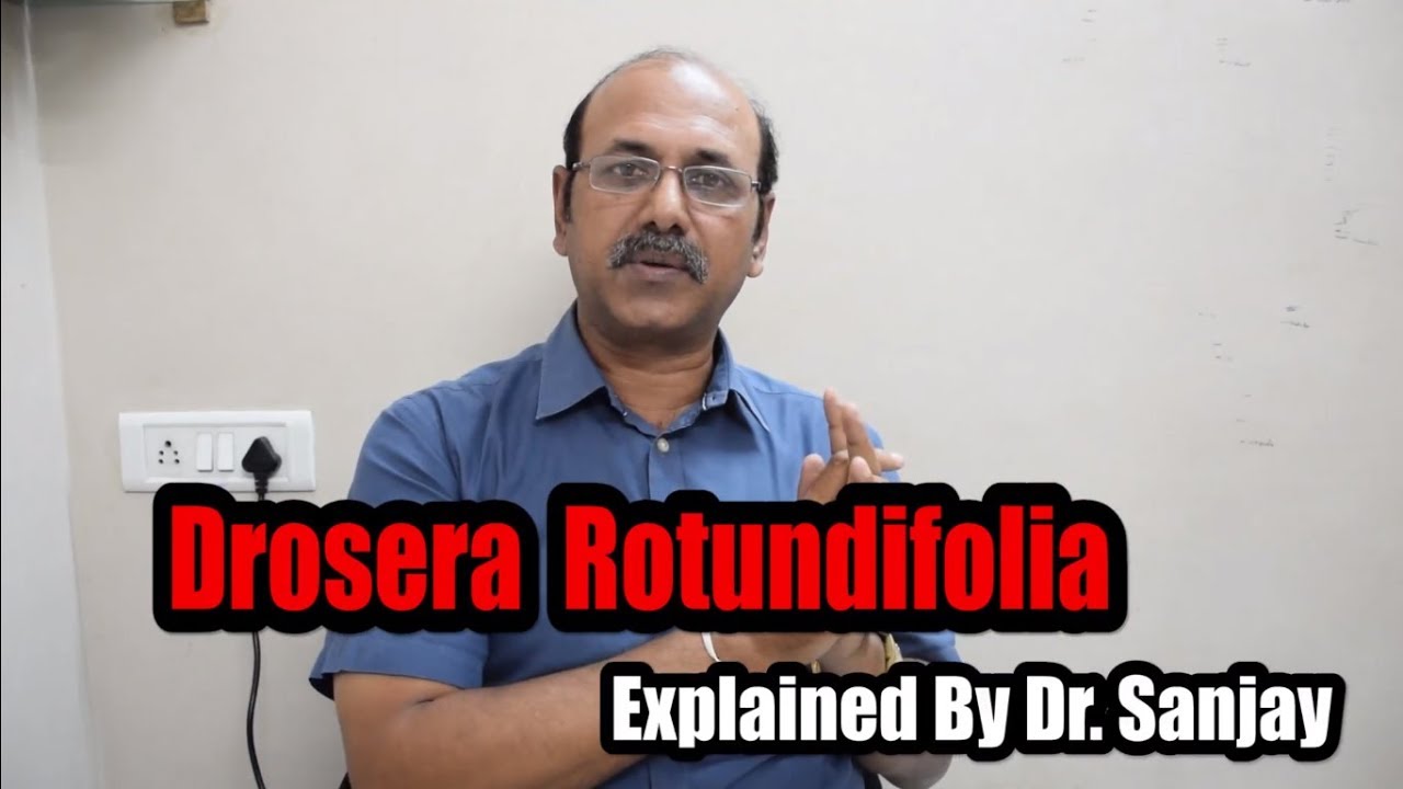Drosera Rotundifolia Explained by Dr.Sanjay