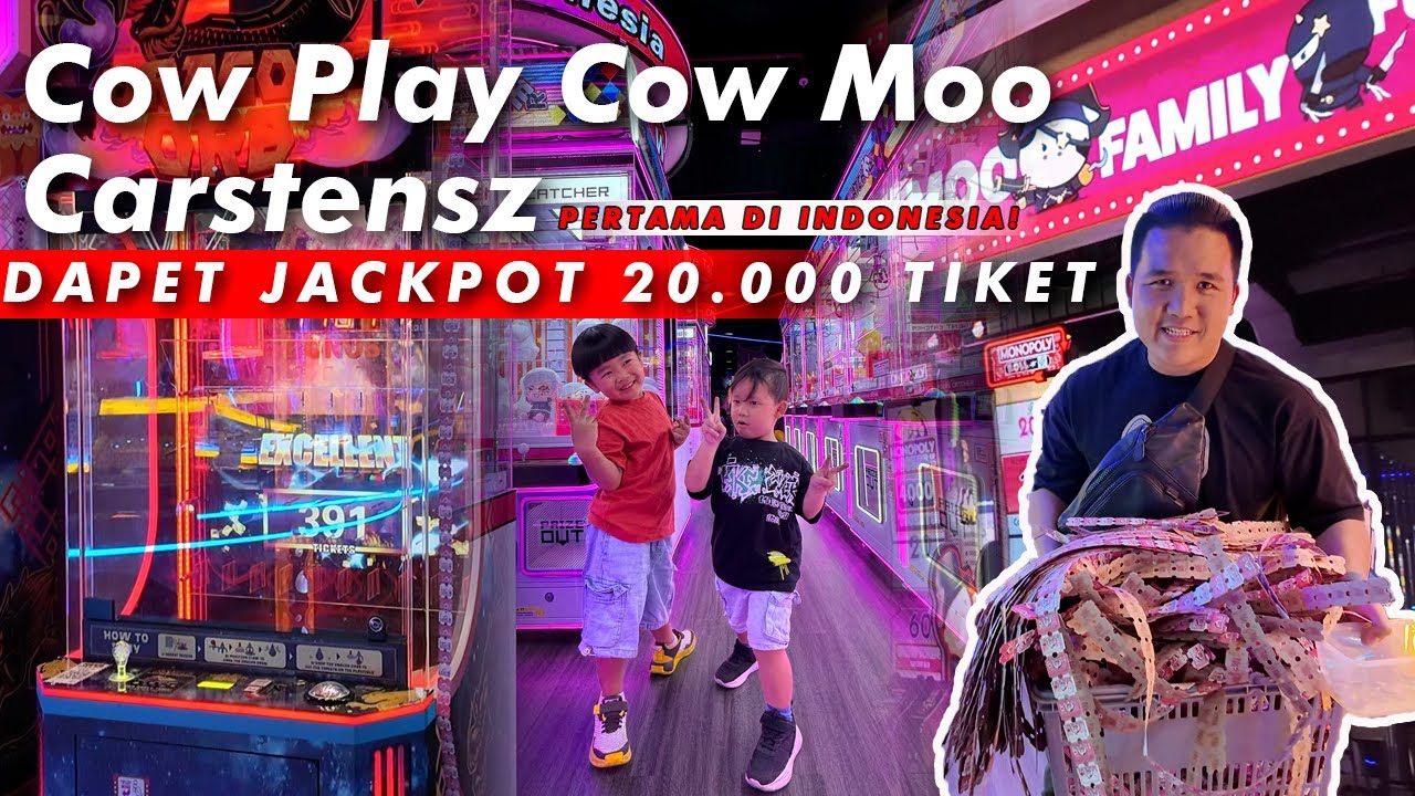 Main Seharian Di Cow Play Cow Moo Carstensz: Pertama Buka Di Indoneisa! Tempat Bermain Keluarga