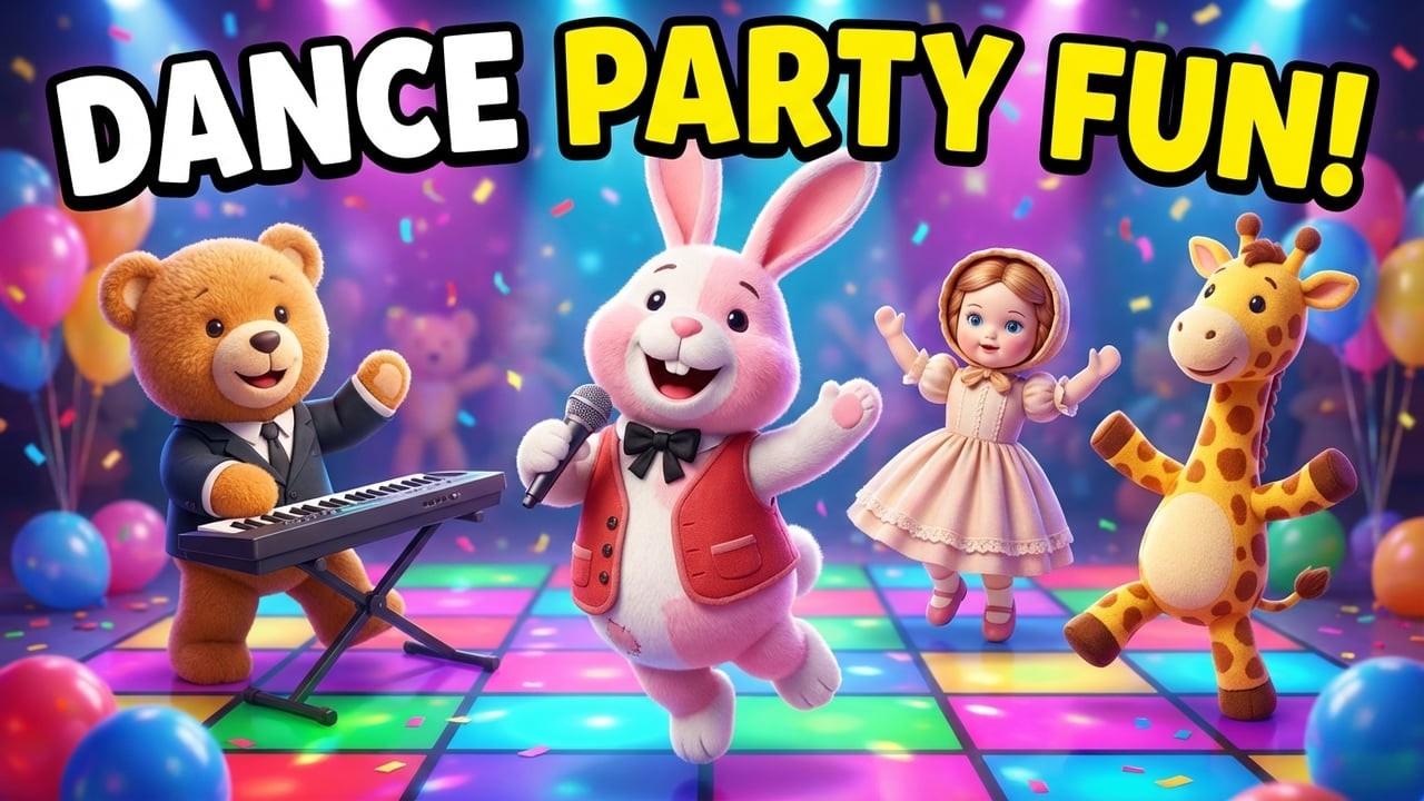Dance All Around | Kids Dance Music!