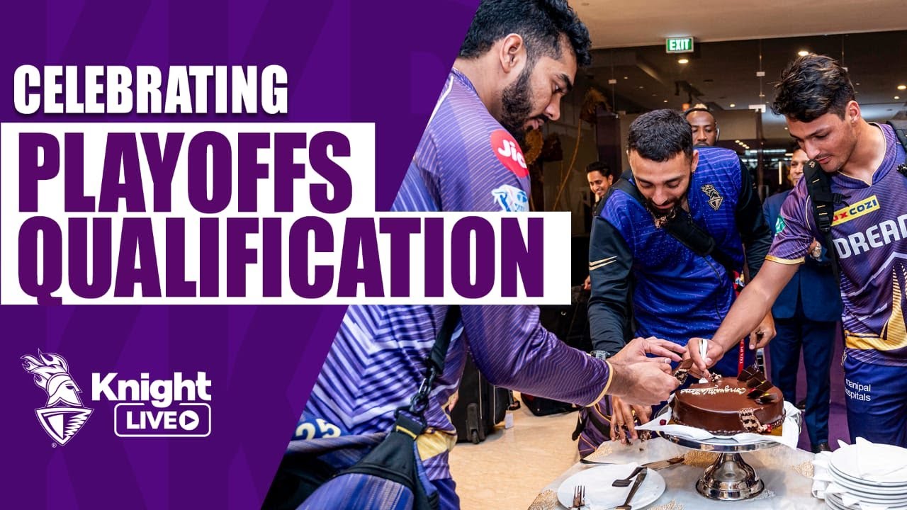 Celebrating Playoffs Qualification | #KnightLIVE | TATA IPL 2024
