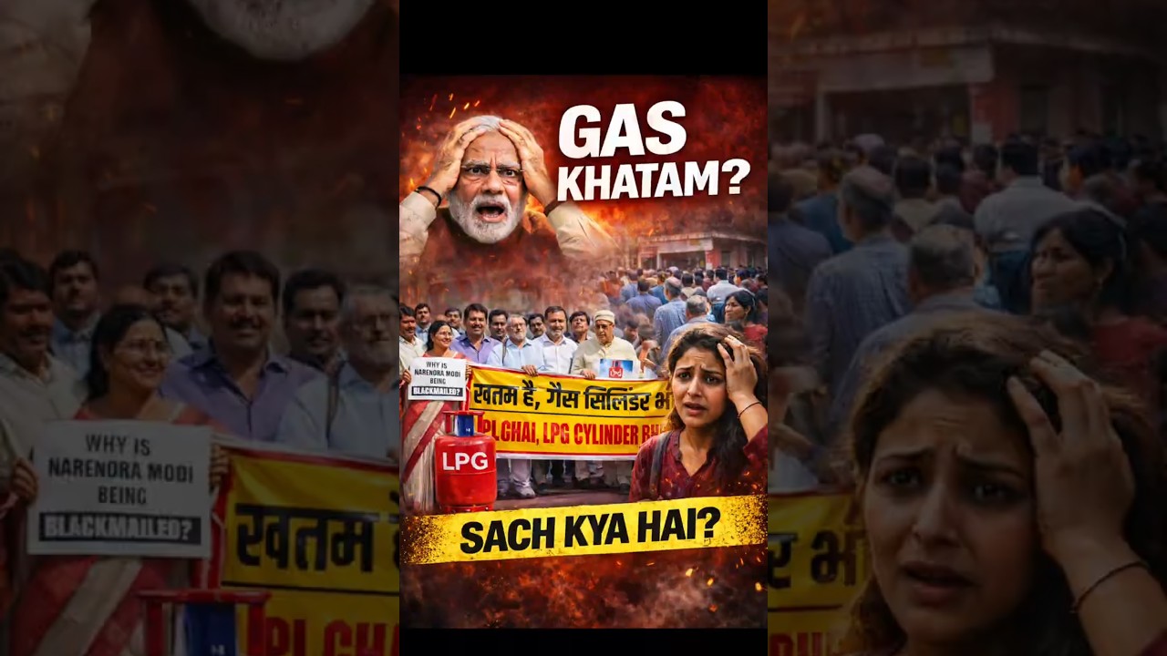 LPG Gas Crisis in India? Why People Are Panic Booking Cylinders #lpgcylinder #gascylinder #iranwar