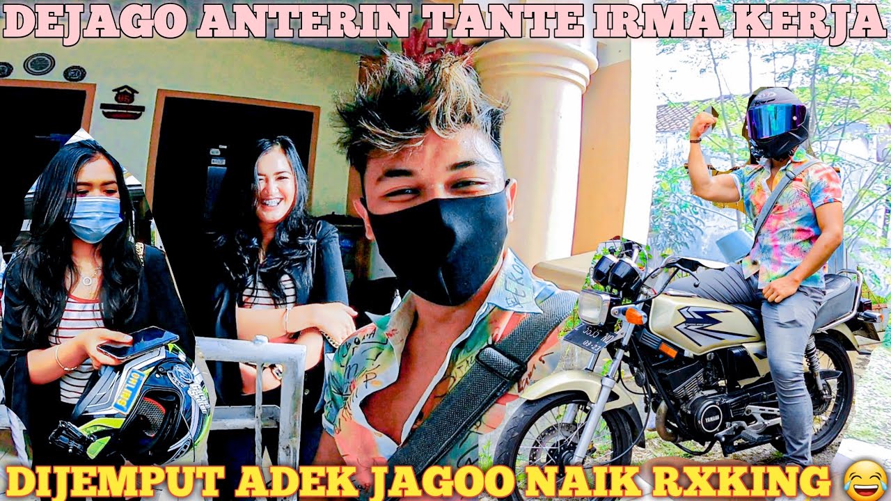 #BUCINVLOG RXKING, GAMAU BERANGKAT, GARA-GARA BANG JAGO ANTERIN IRMA KERJA KE MALL PAKE BAJU SMA !