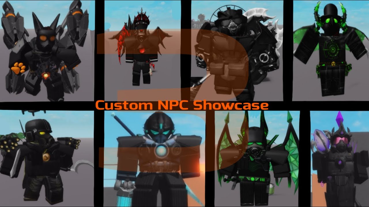 Piggy Build Mode - My Custom NPC’s Showcase 3.0
