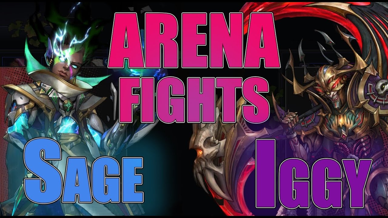 Arena Fight. Sage & Iggy.