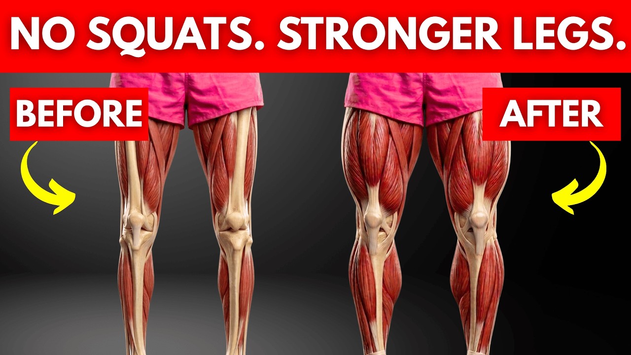 5 Leg Exercises That Build 3x More Strength After 50! No Squats, No Machines