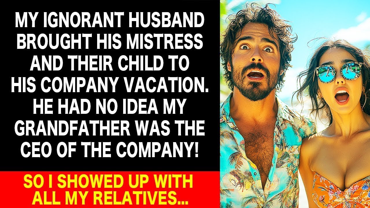 When my husband brought his mistress and their kid to the company vacation...