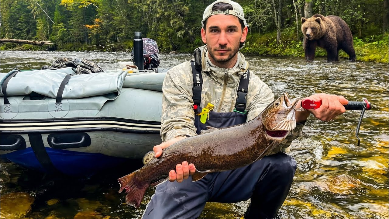 РЕКА АНЮЙ 🎣 ЛЕНКИ МОНСТРЫ И БЕШЕНЫЙ КЛЁВ ХАРИУСА
