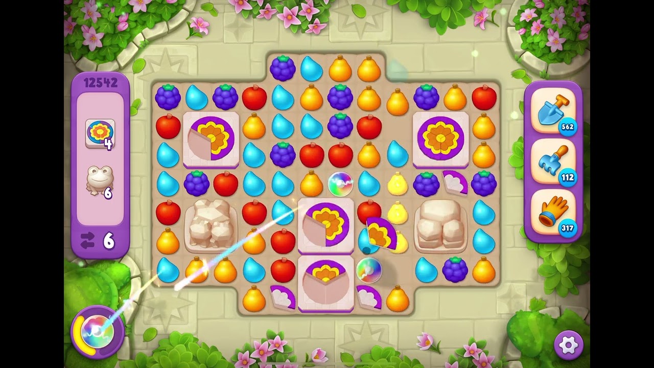 GardenScapes Level 12542 no boosters
