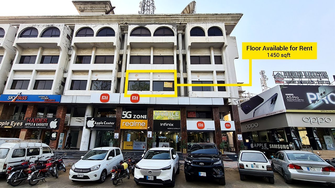 Floor Available for Rent | Blue Area, Islamabad