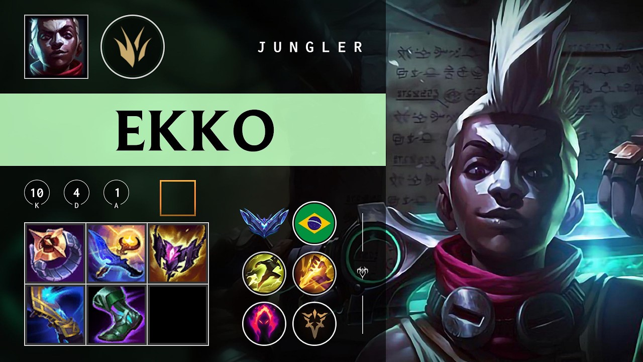 Ekko Jungle vs Pantheon - BR Diamond Patch 26.03
