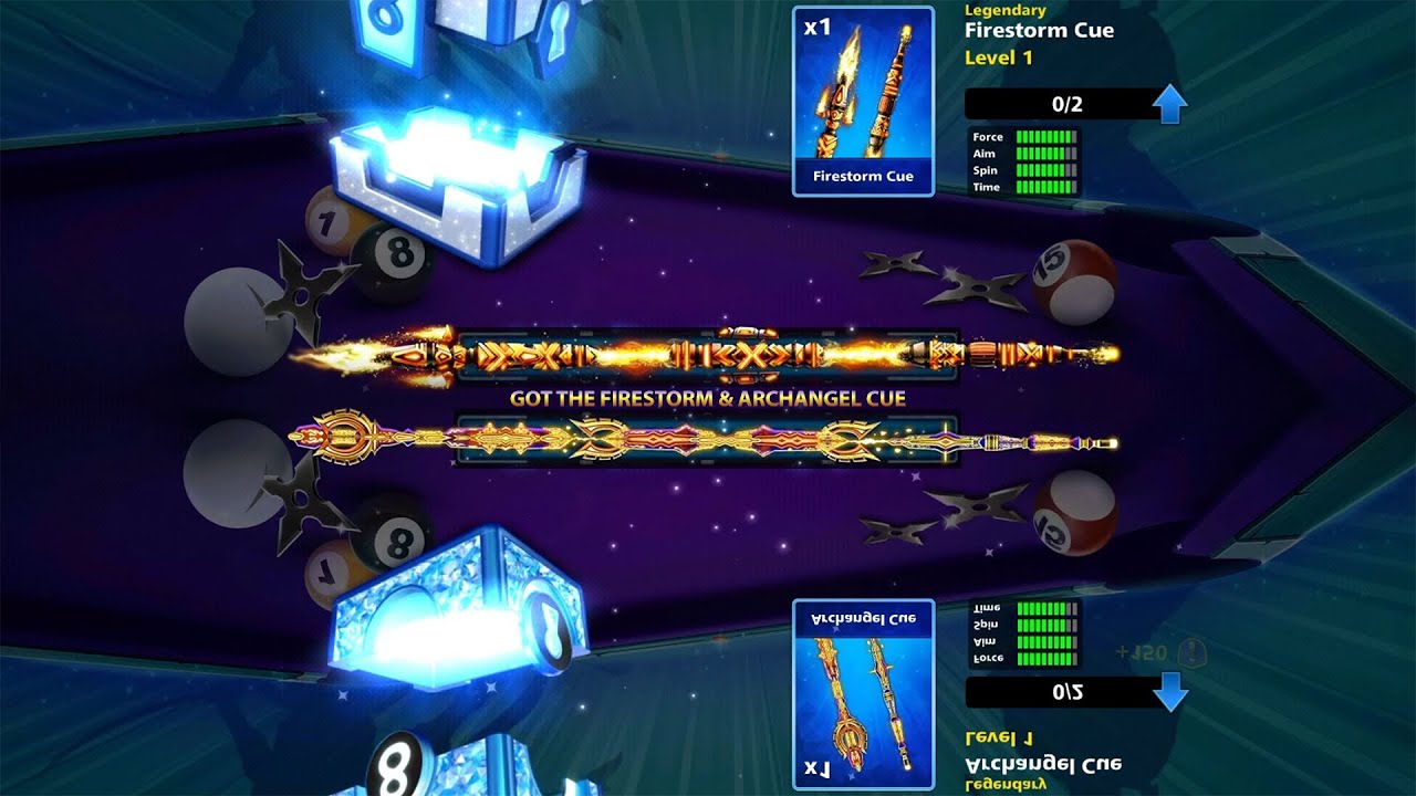 Opening 100+ Legendary Boxes | 100+ Golden Spins | Got the FIRESTORM & ARCHANGEL CUES | 8 Ball Pool