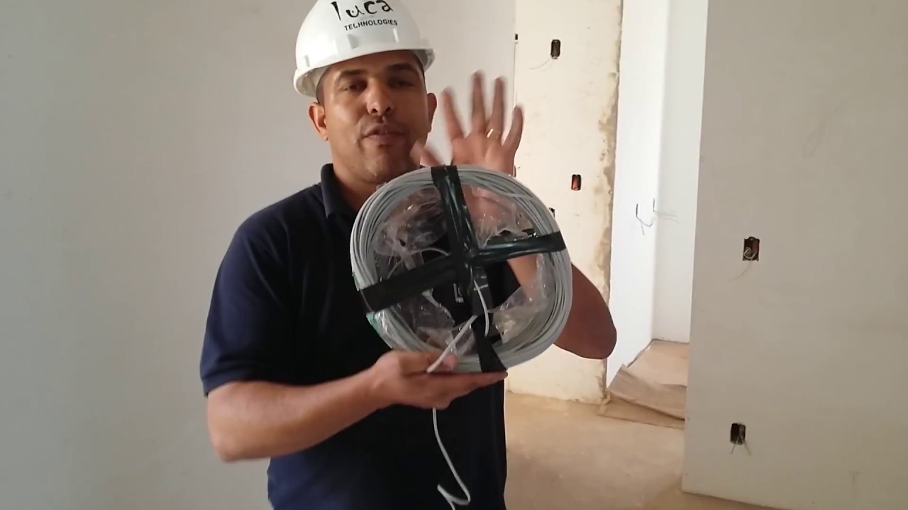 Como passar fiação de Telefone e Interfone em apartamento!