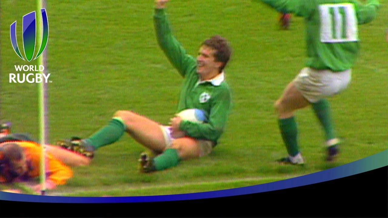 Gordon Hamilton wonder try: Ireland v Australia 1991 Throwback Thursday