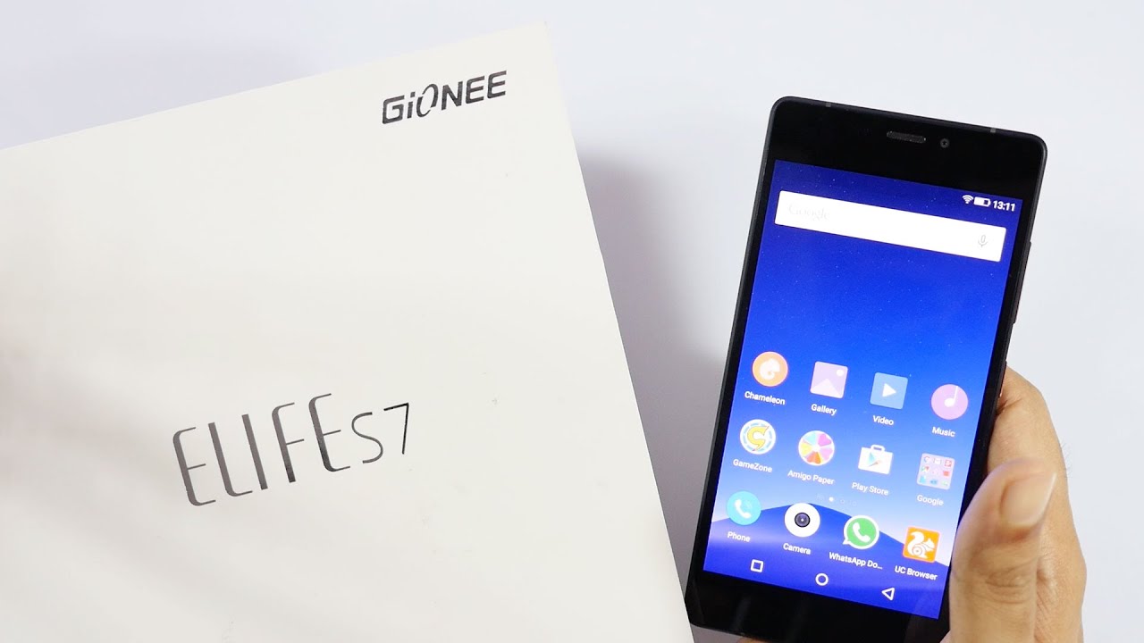 Gionee Elife S7 Slim 5.5 mm Smartphone Unboxing & Overview