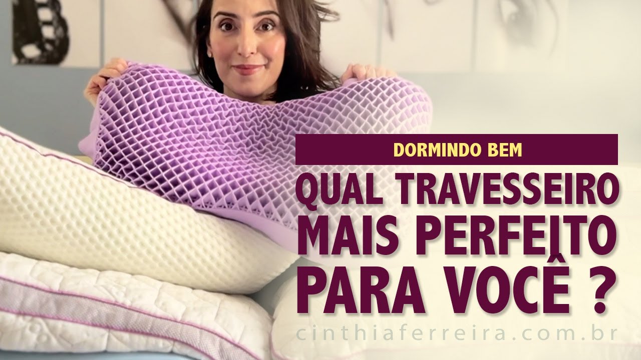⁠Qual  MELHOR  TRAVESSEIRO pra voc&ecirc;?  Visco, L&aacute;tex, Cervical ou Antial&eacute;rgico ? Testei e conto tudo.