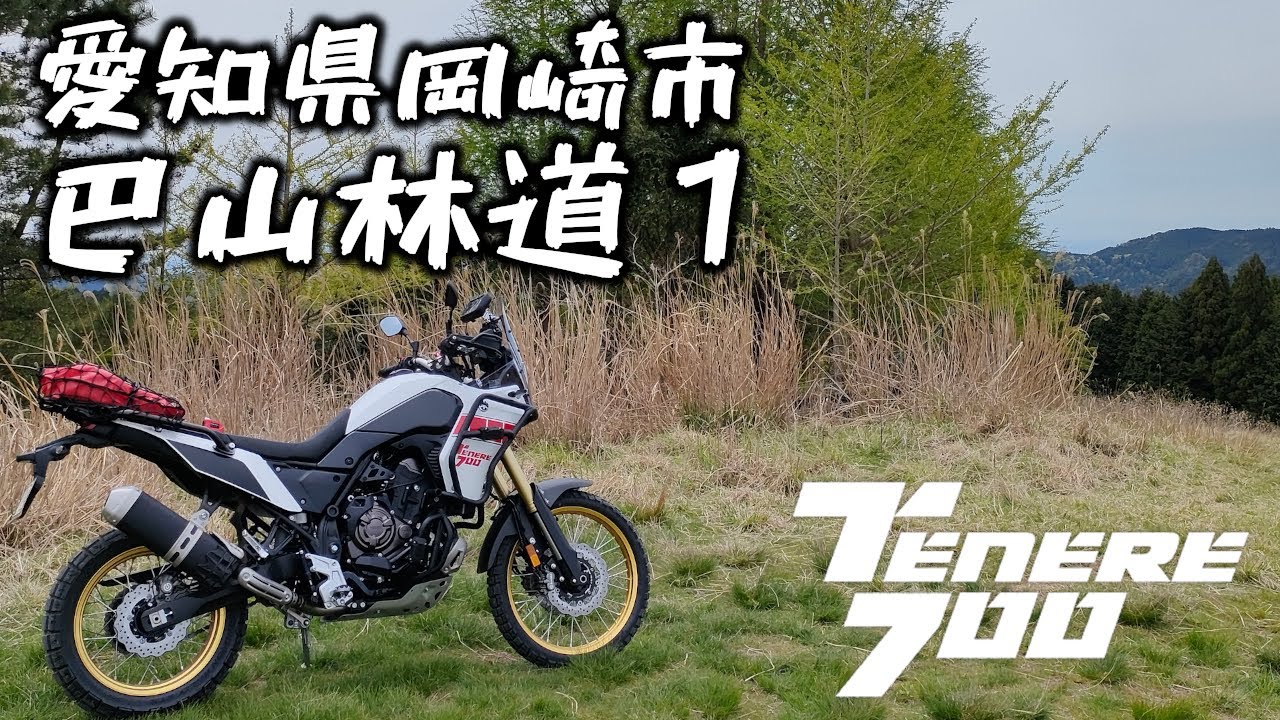 愛知県岡崎市　巴山林道１　TENERE 700