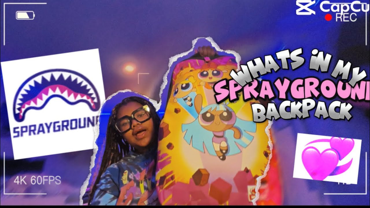 What’s in my Sprayground backpack💞 