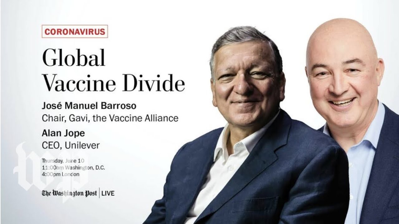 Chair of Gavi, the Vaccine Alliance, and Unilever CEO on global vaccine divide (Full Stream 6/10)